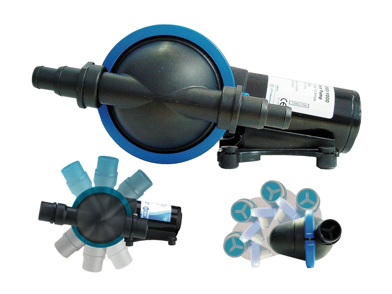 Jabsco Shower Drain and Bilge Diaphragm Pump 24V - 50880-1100 Jabsco Shower Drain and Bilge Diaphragm Pump 24V - 50880-1100