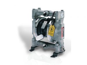 Graco¨ D5D336 Huskyª 3/4" Diaphragm Pump With Polypropylene Centre Section and Stainless Steel Body (316 Stainless Steel Seats