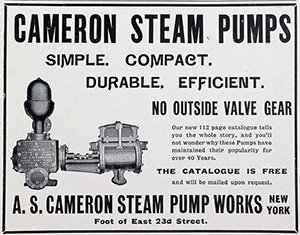 cameron steam pump works