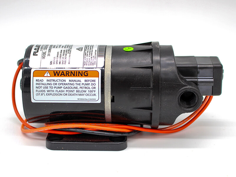 Flojet Duplex II Diaphragm Pump 24V - D3231H5011AR - 6.1 LPM E/S SW60 BP R Flojet Duplex II Diaphragm Pump 24V - D3231H5011AR - 6.1 LPM E/S SW60 BP R