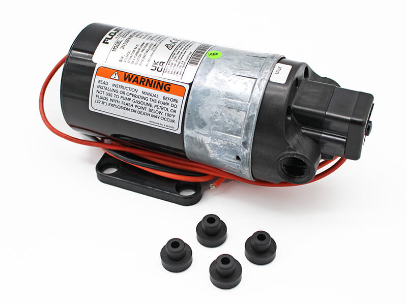 Flojet Duplex II High Pressure Diaphragm Pump 24V - D3235B7011AR - 7.6 LPM B/B SW100 BP R Flojet Duplex II High Pressure Diaphragm Pump 24V - D3235B7011AR - 7.6 LPM B/B SW100 BP R