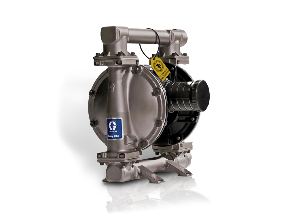 Graco Husky 1050 Diaphragm Pump 1 Inch BSP SS / PTFE ATEX - 651323 Graco Husky 1050 Diaphragm Pump 1 Inch BSP SS / PTFE ATEX - 651323