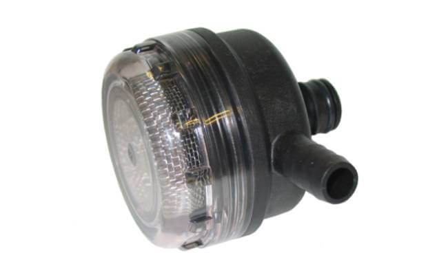 Flojet Pump Inlet Strainer - Fresh Water 1/2 Inch HBX 90 Degree - 01740012 Flojet Pump Inlet Strainer - Fresh Water 1/2 Inch HBX 90 Degree - 01740012