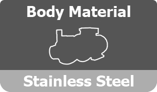 centrifugal body material stainless steel icon