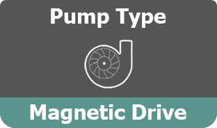magnetic drive pump type icon