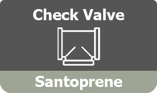 santoprere check valve icon