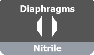 diaphragm material nitrile icon