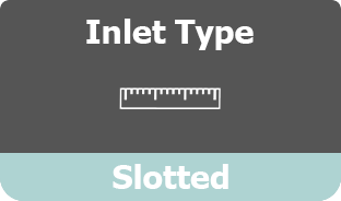inlet slotted icon