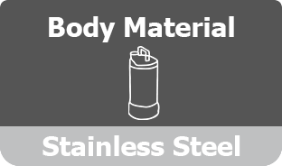 body material icon stainless steel