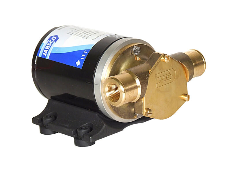 Jabsco Mini Puppy Flexible Impeller Pump 1/2 Inch 12V Bronze - 23620-4003 Jabsco Mini Puppy Flexible Impeller Pump 1/2 Inch 12V Bronze - 23620-4003