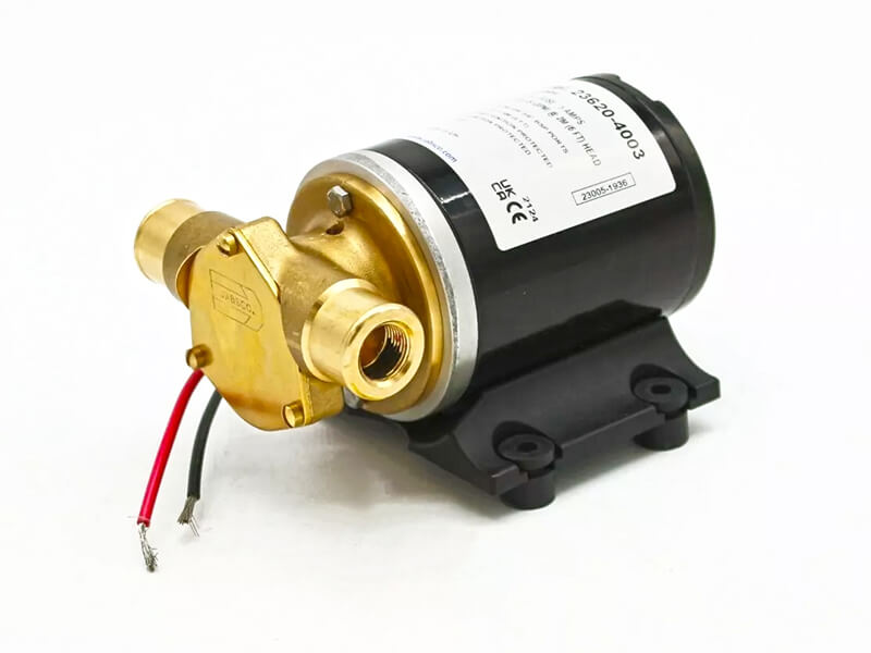 Jabsco Mini Puppy Flexible Impeller Pump 1/2 Inch 12V Bronze - 23620-4003 Jabsco Mini Puppy Flexible Impeller Pump 1/2 Inch 12V Bronze - 23620-4003