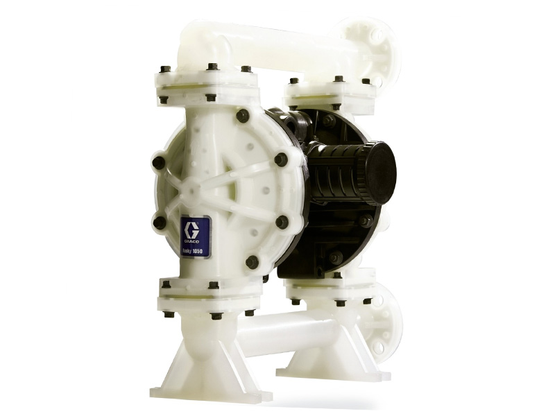 Graco Husky 1050 Diaphragm Pump 1 Inch Flange PP / NBR ATEX - 649179 Graco Husky 1050 Diaphragm Pump 1 Inch Flange PP / NBR ATEX - 649179